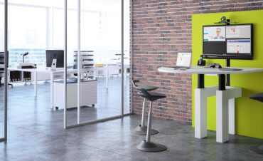 TABLE DE REUNION REGLABLE EN HAUTEUR
